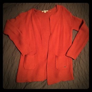 Roxy Cardigan rust colored